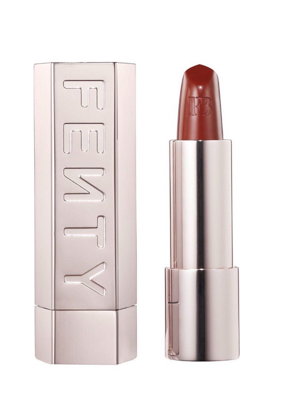 Fenty Beauty Icon The Fill Semi-Matte Refillable Lipstick – 02 Grill Mast’r NWOB